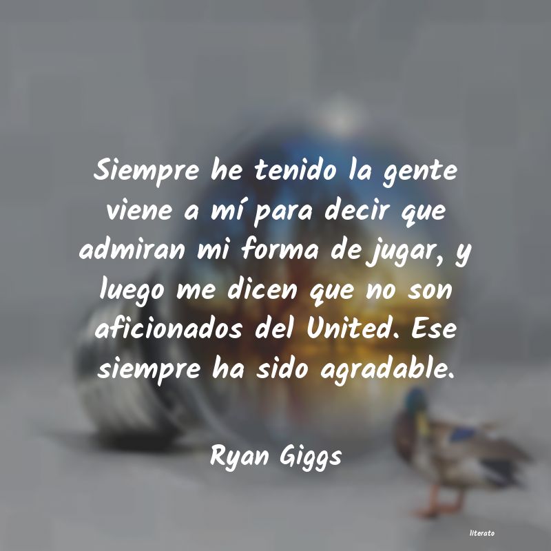 Frases de Ryan Giggs