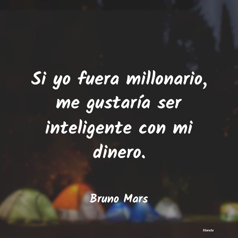 Frases de Bruno Mars