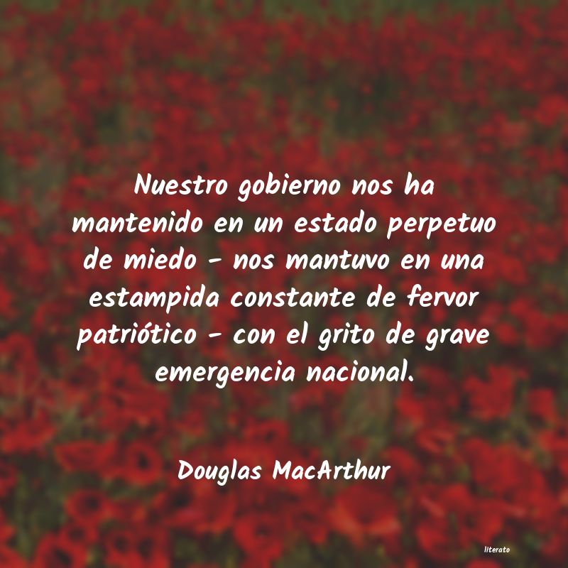 Frases de Douglas MacArthur