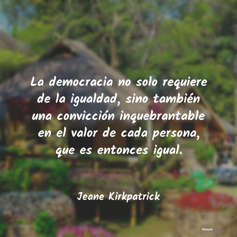 frases de Jeane Kirkpatrick