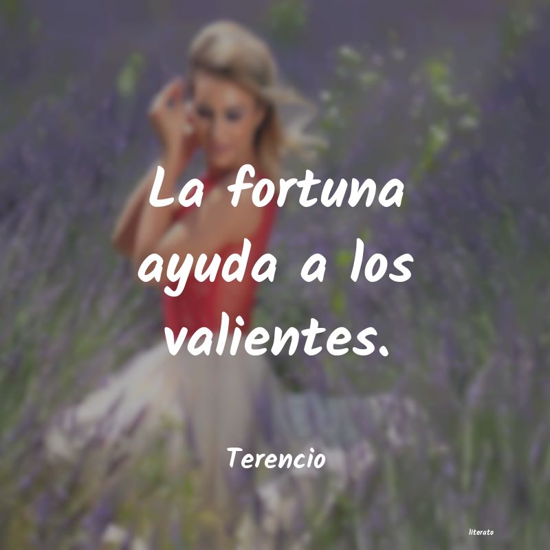 frases de Terencio