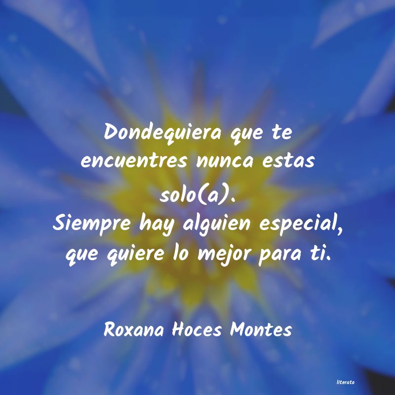 Frases de Roxana Hoces Montes