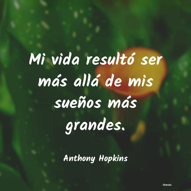 Frases de Anthony Hopkins