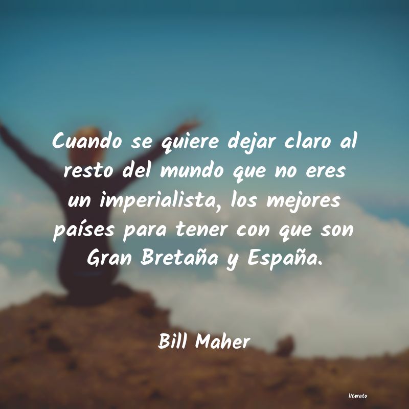 Frases de Bill Maher