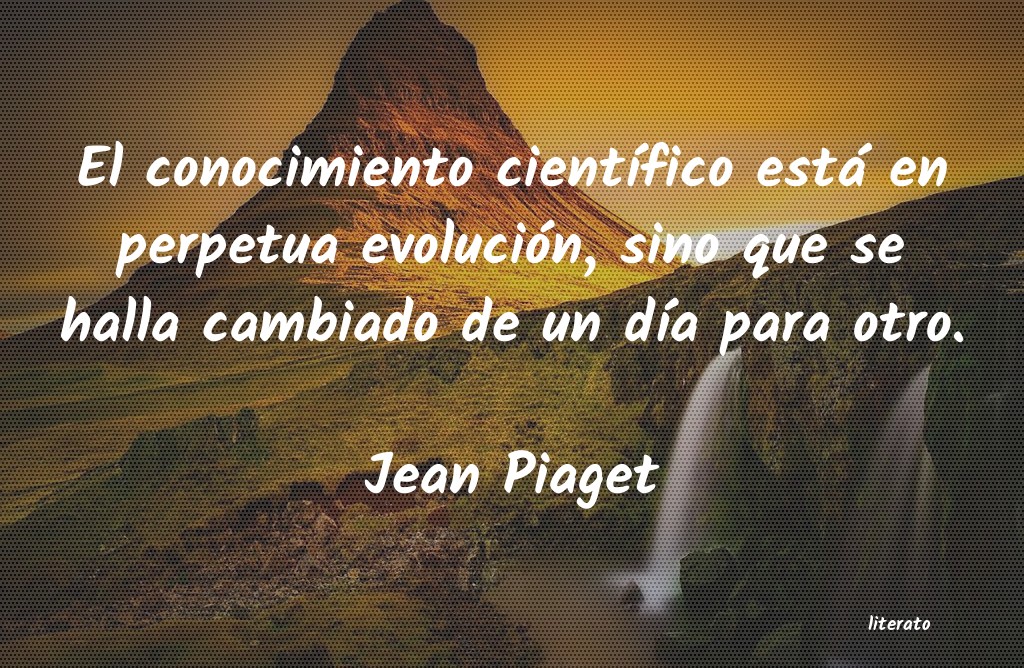 frases de Jean Piaget
