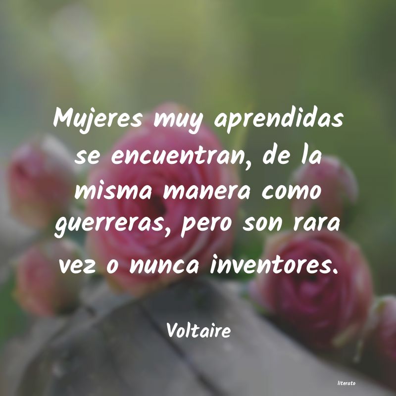 frases de Voltaire