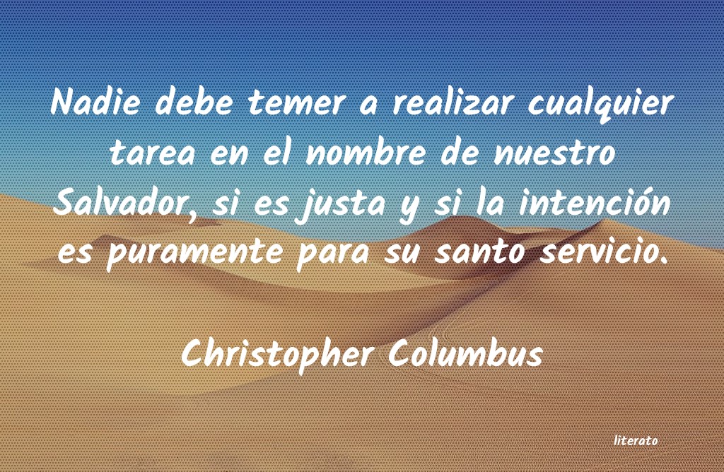 Frases de Christopher Columbus