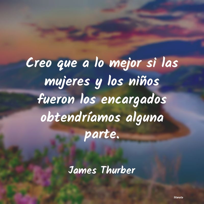 Frases de James Thurber