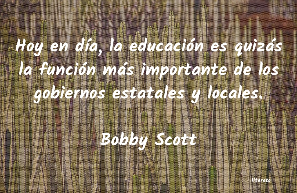 Frases de Bobby Scott