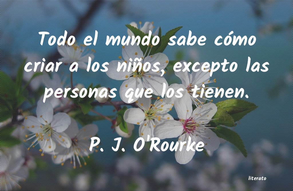 Frases de P. J. O'Rourke