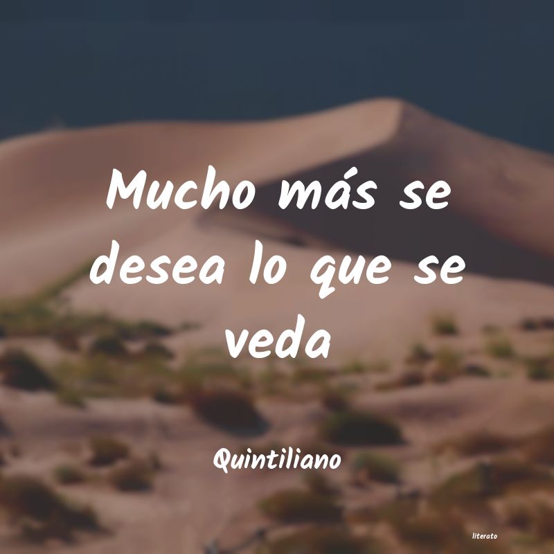 frases de Quintiliano