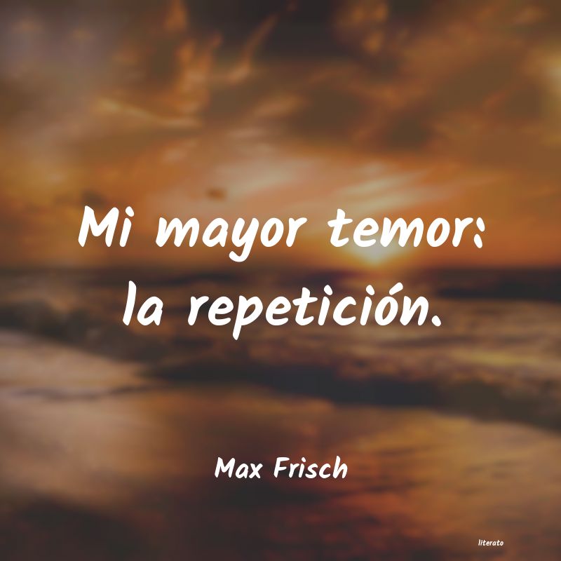 Frases de Max Frisch