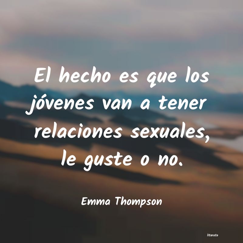 frases de Emma Thompson