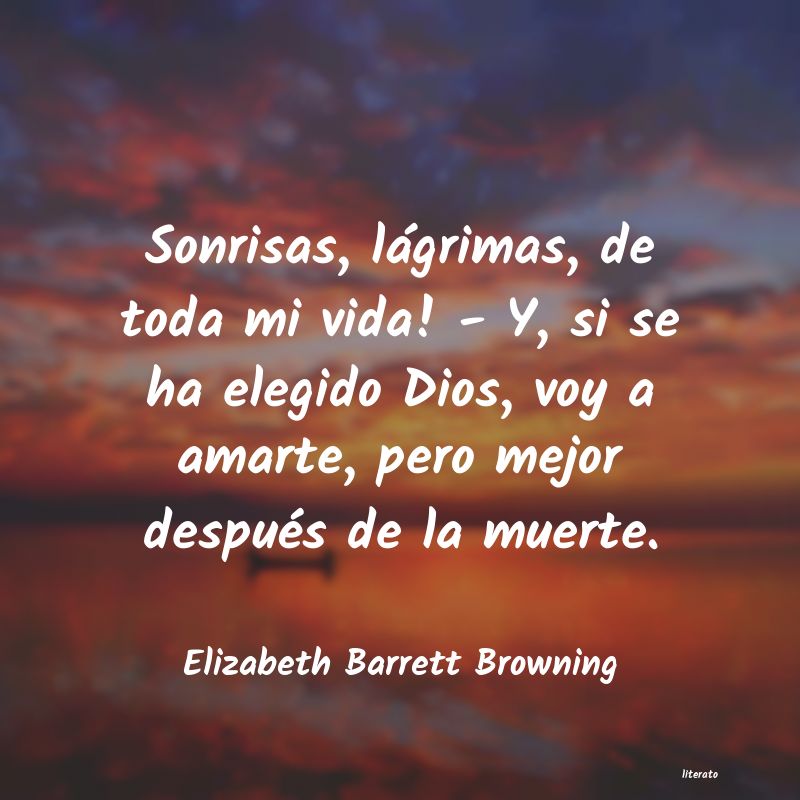 frases de Elizabeth Barrett Browning