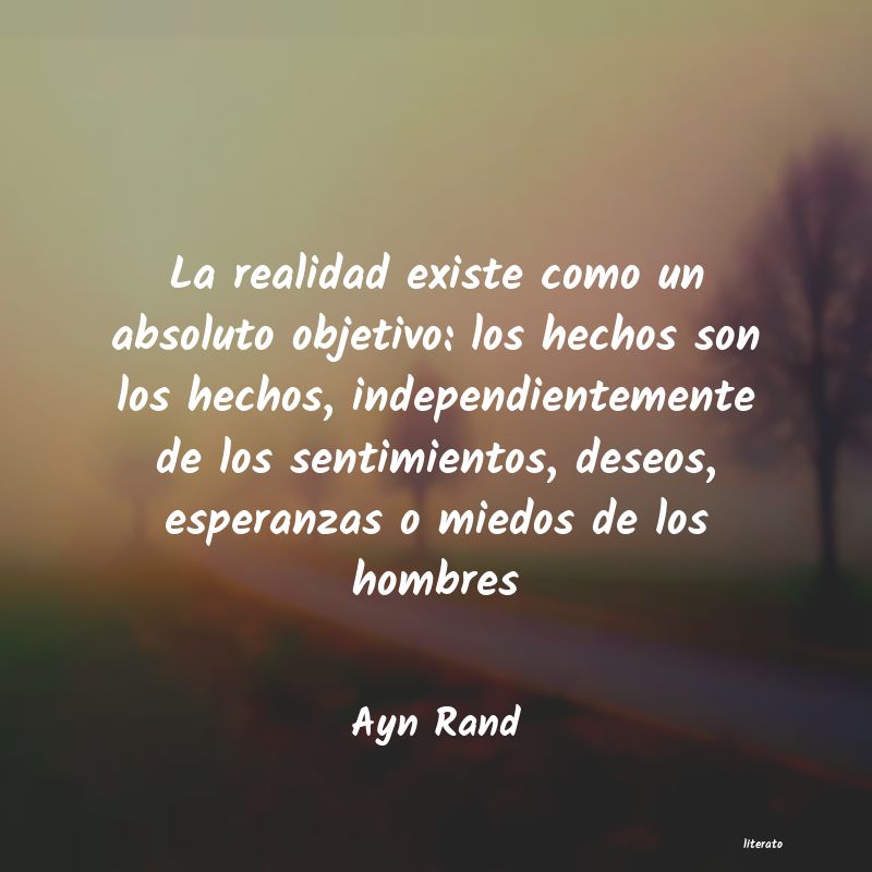 frases de Ayn Rand