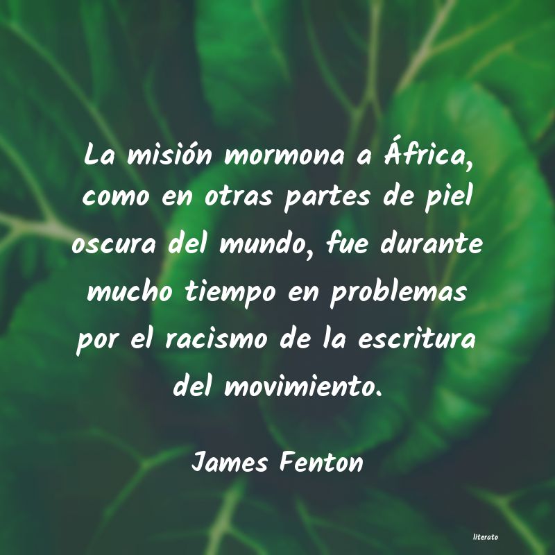 Frases de James Fenton