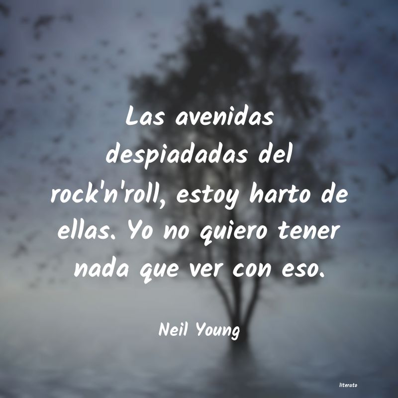 frases de Neil Young