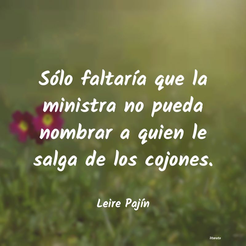 frases de Leire PajÃn