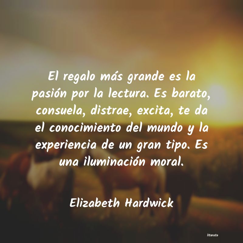 frases de Elizabeth Hardwick