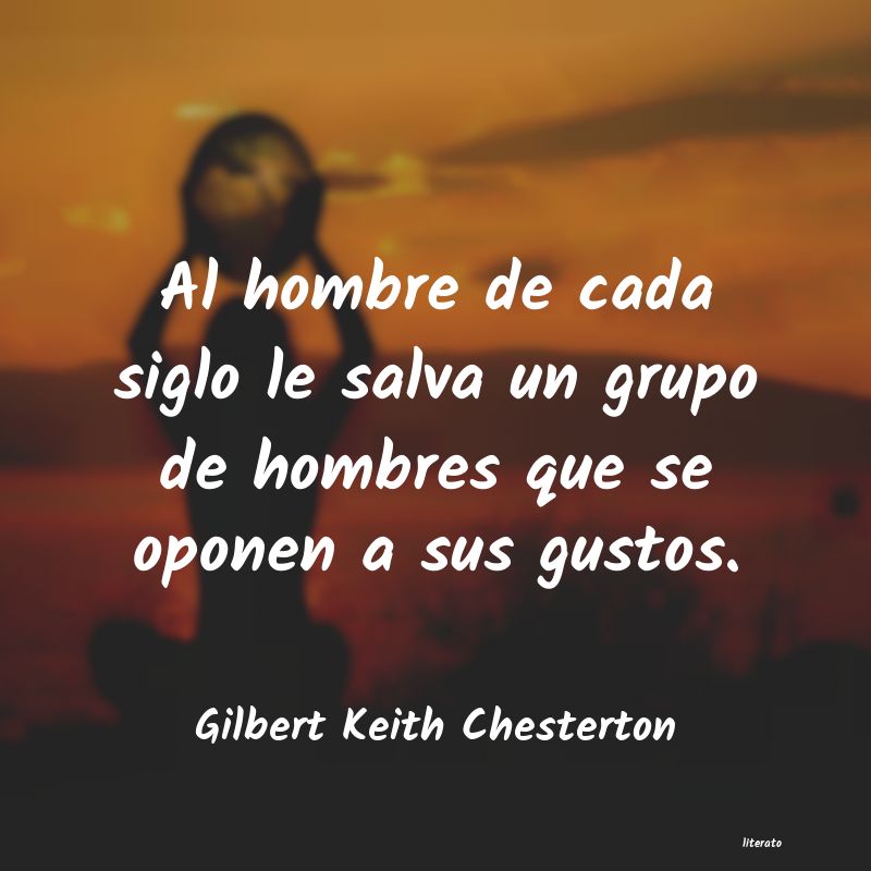 Frases de Gilbert Keith Chesterton