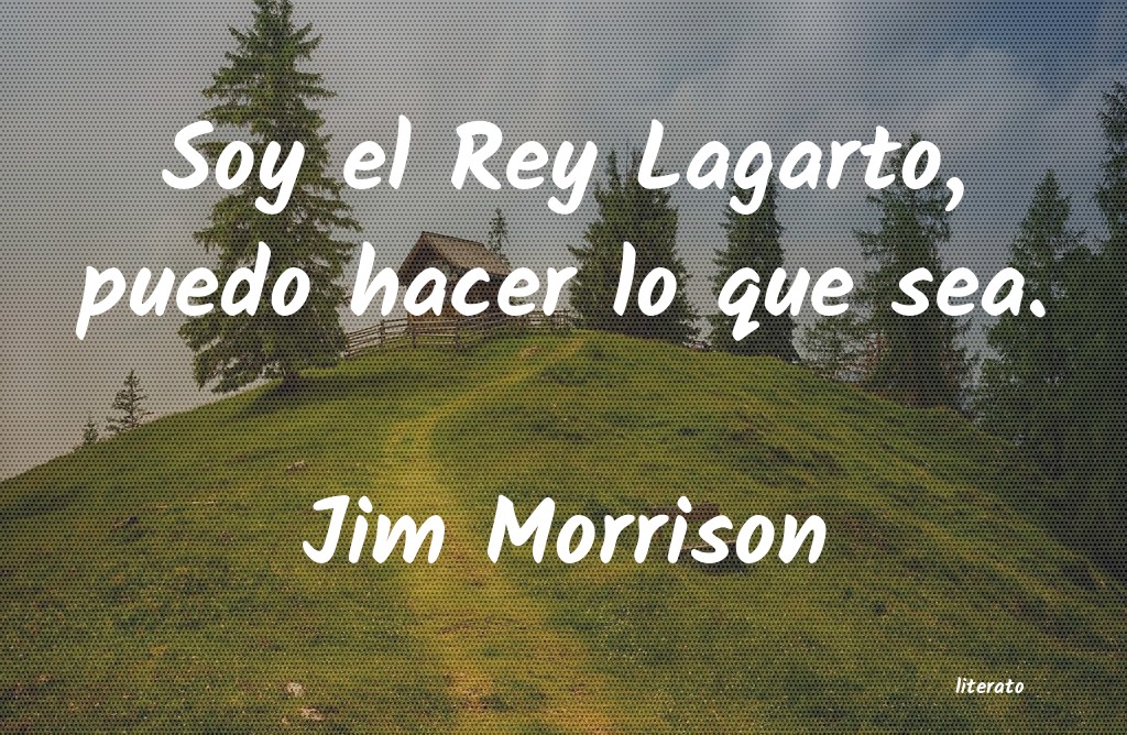 frases de Jim Morrison