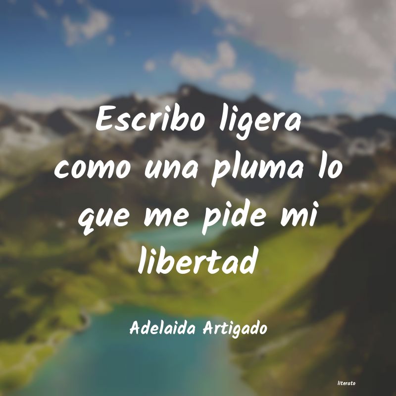 frases de Adelaida Artigado