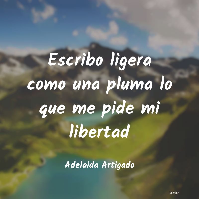 Frases de Adelaida Artigado