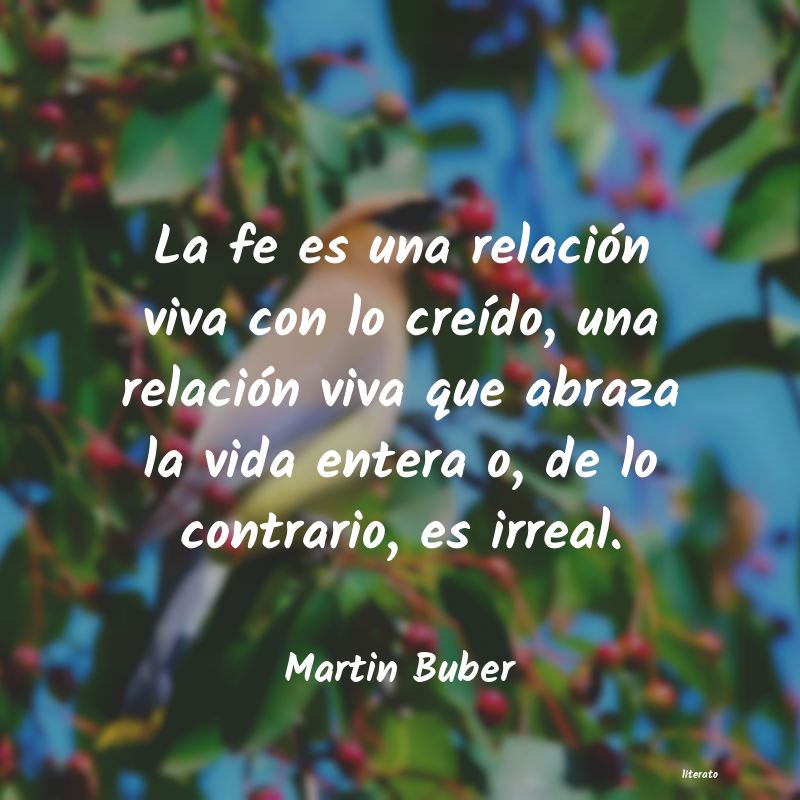 Frases de Martin Buber