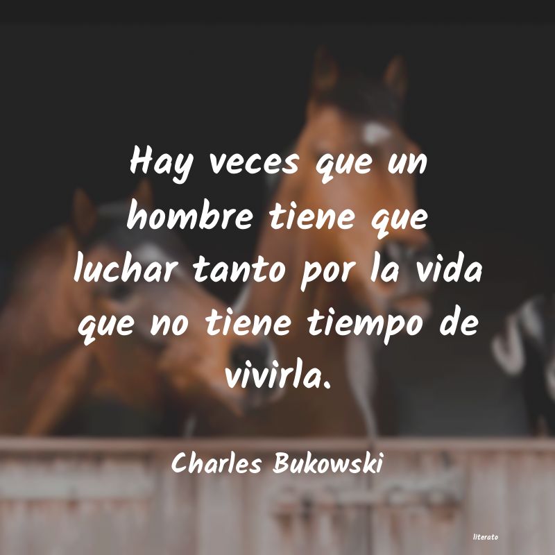 Frases de Charles Bukowski