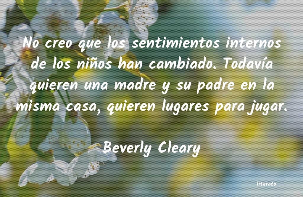 frases de Beverly Cleary