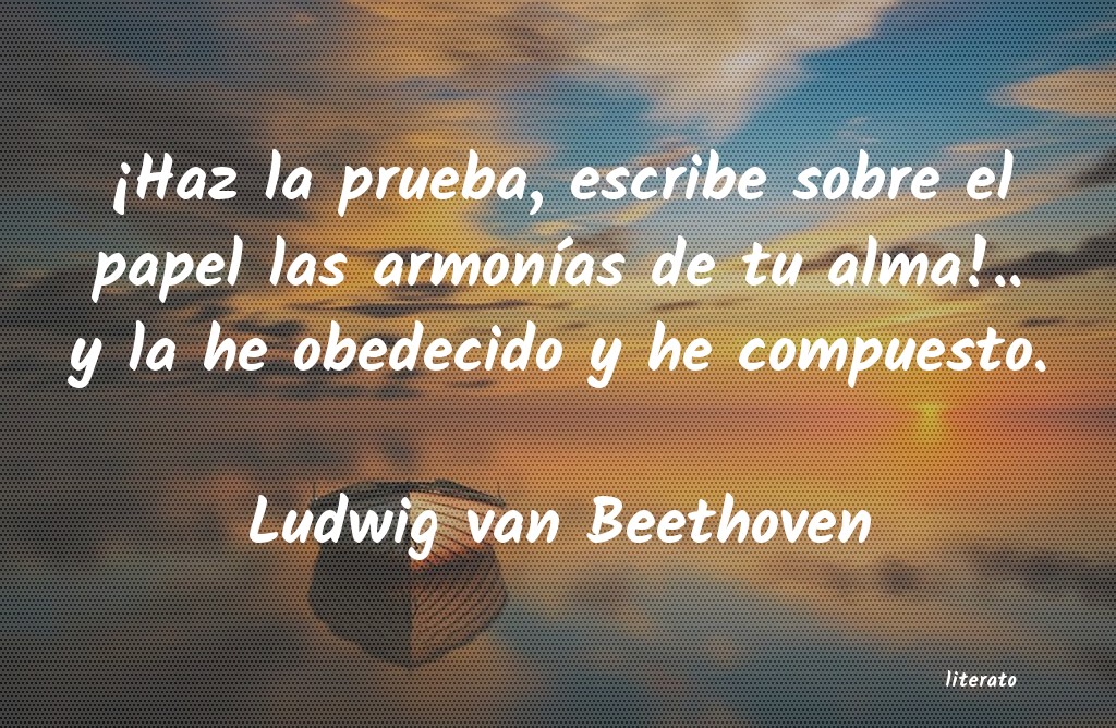 Frases de Ludwig van Beethoven