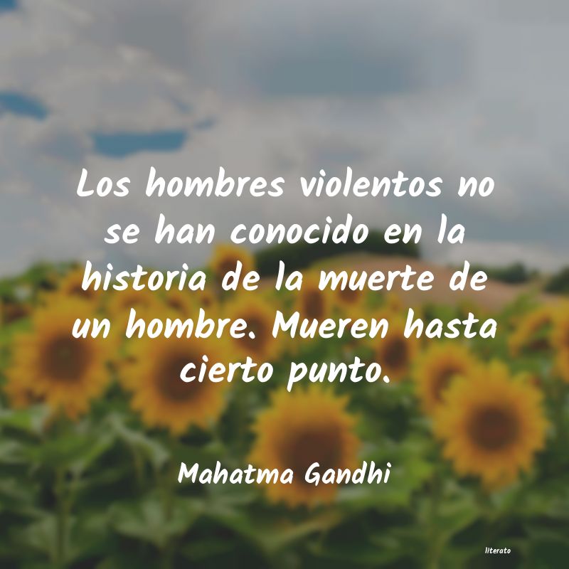 Frases de Mahatma Gandhi