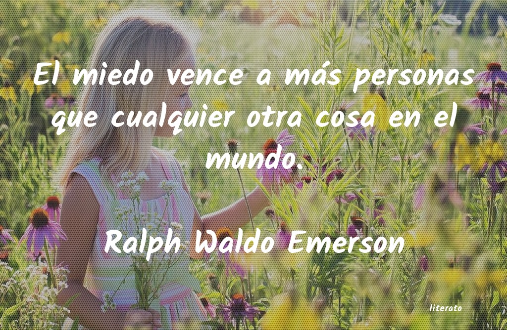 Frases de Ralph Waldo Emerson