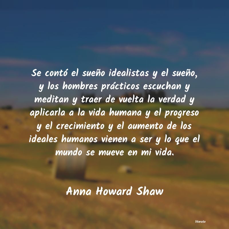 Frases de Anna Howard Shaw