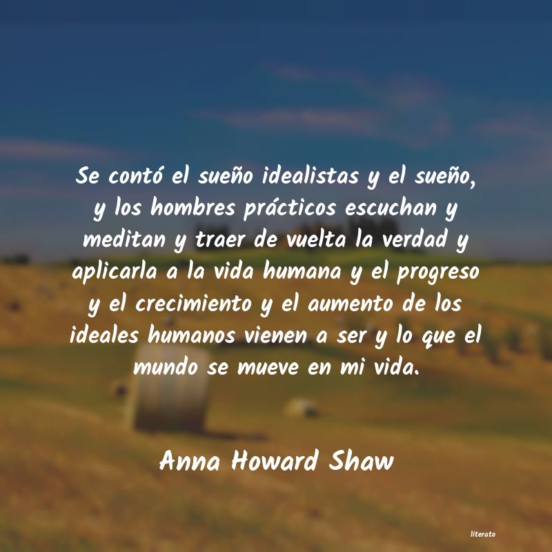 frases de Anna Howard Shaw