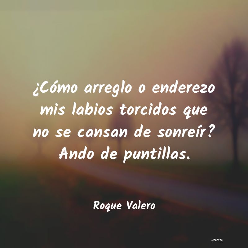 Frases de Roque Valero