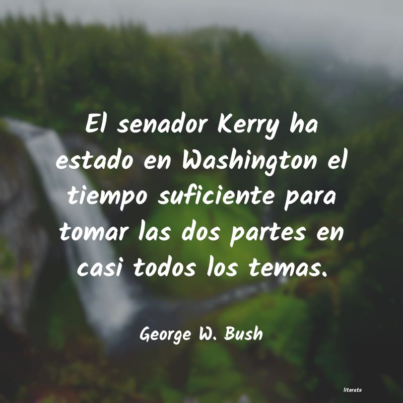 frases de George W. Bush