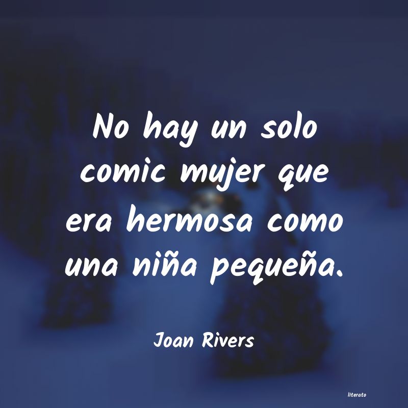 frases de Joan Rivers