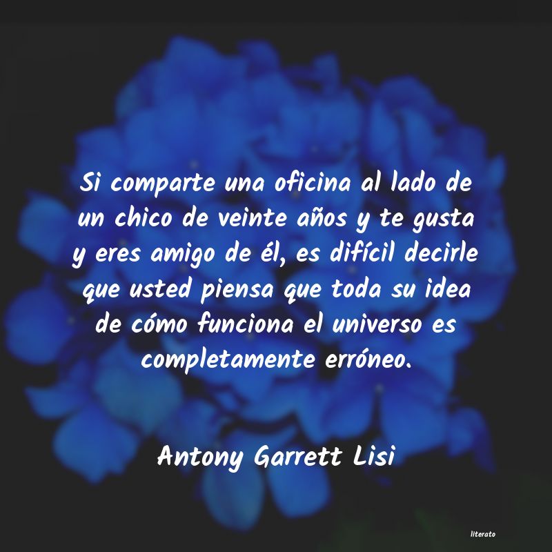 Frases de Antony Garrett Lisi