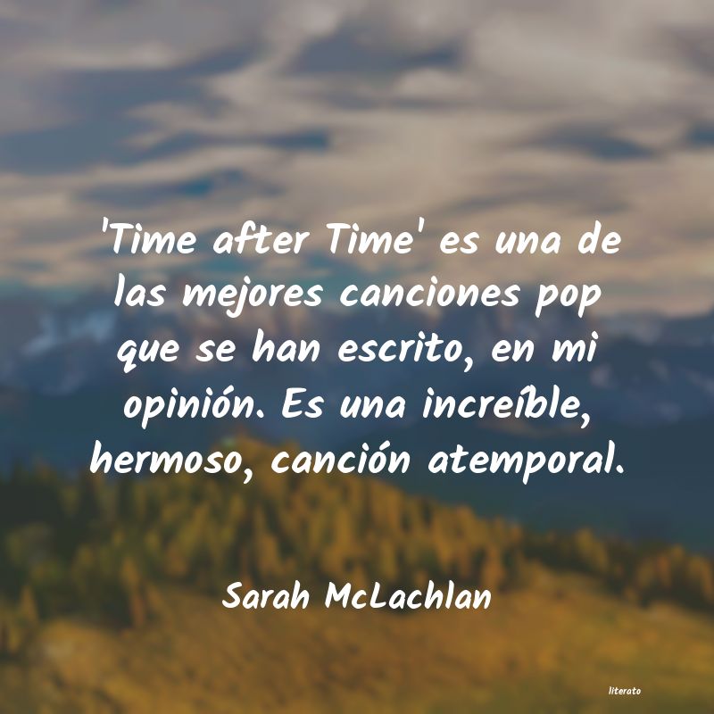 frases de Sarah McLachlan