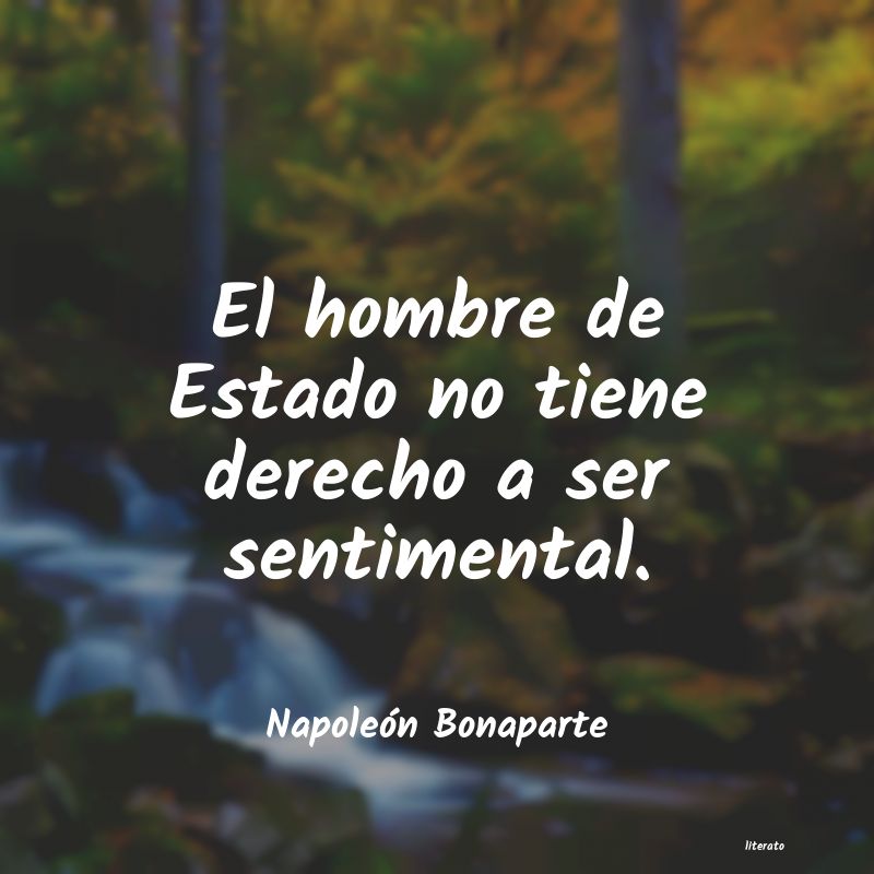 frases de Napoleón Bonaparte