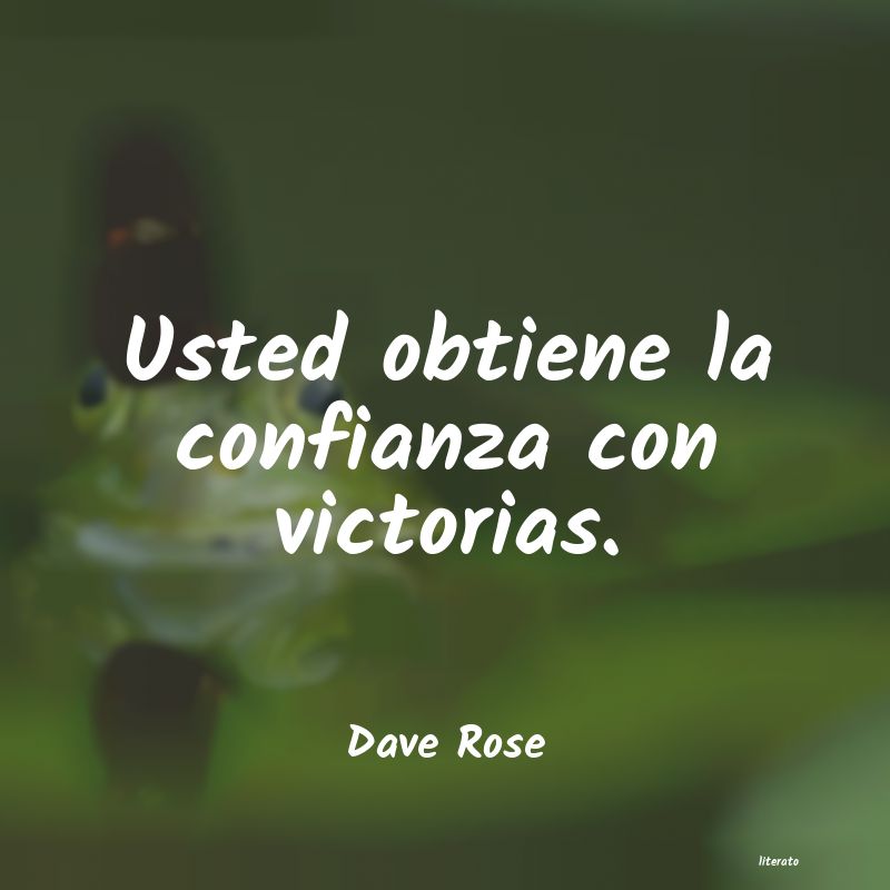 Frases de Dave Rose