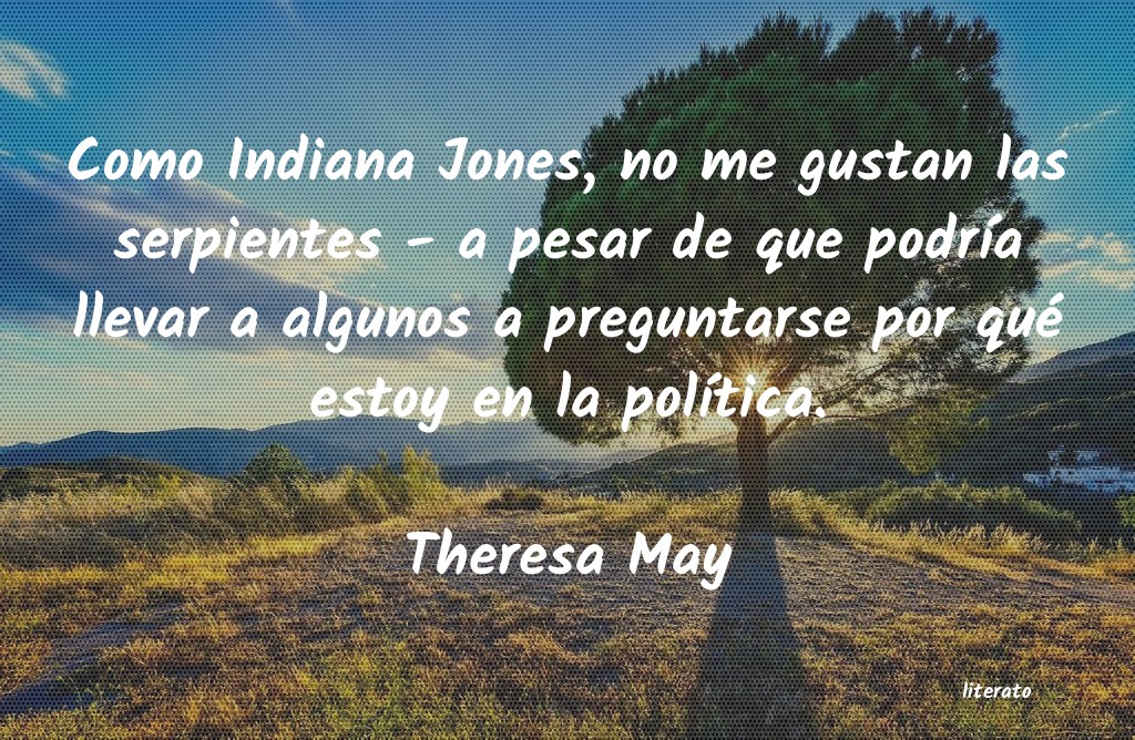 frases de Theresa May