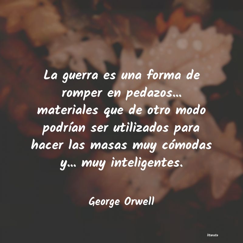 frases de George Orwell