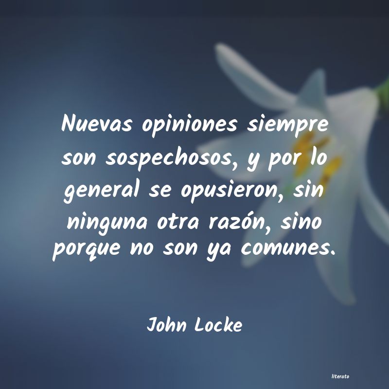 Frases de John Locke