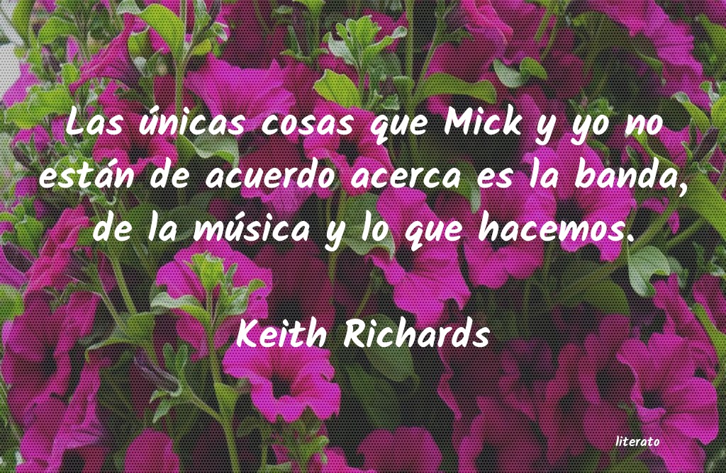 Frases de Keith Richards