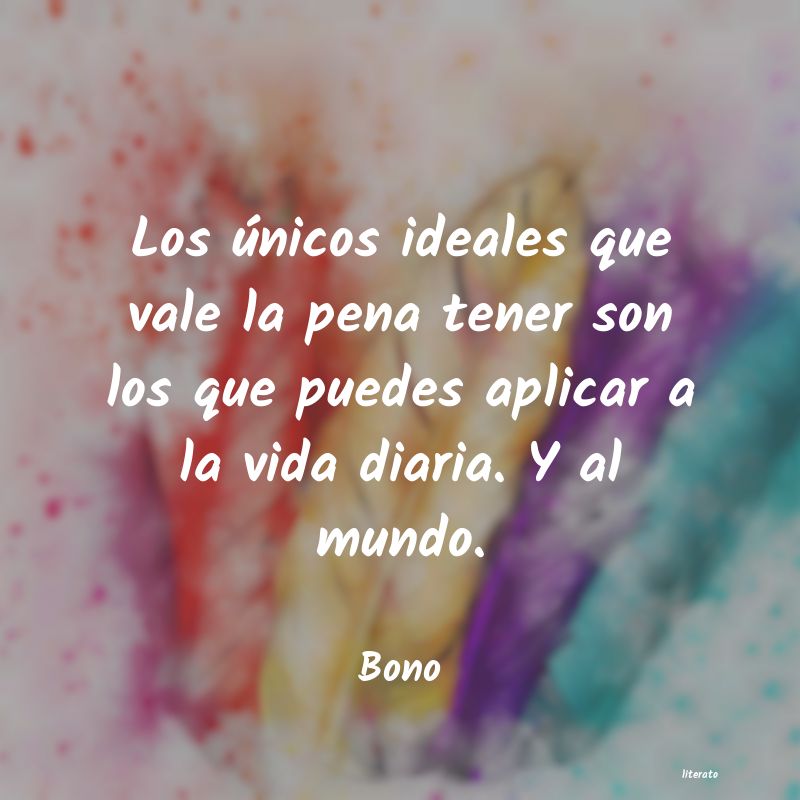 frases de Bono