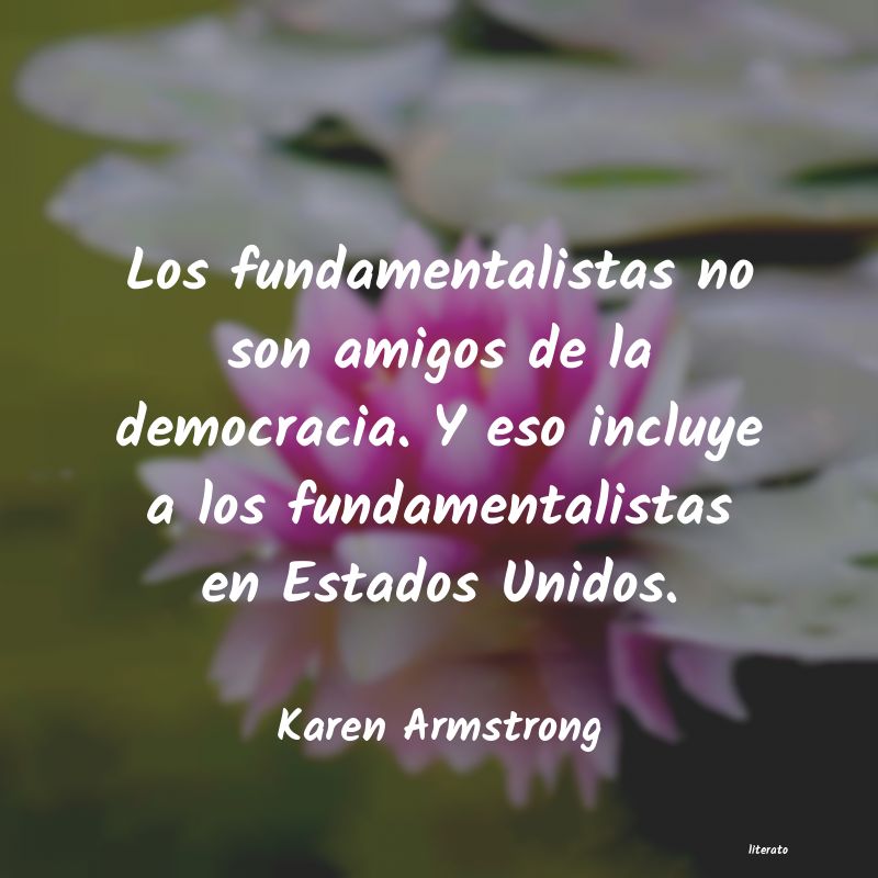frases de Karen Armstrong