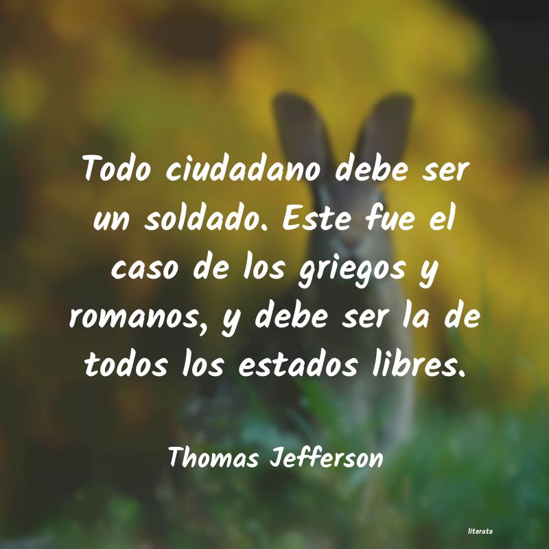 Frases de Thomas Jefferson