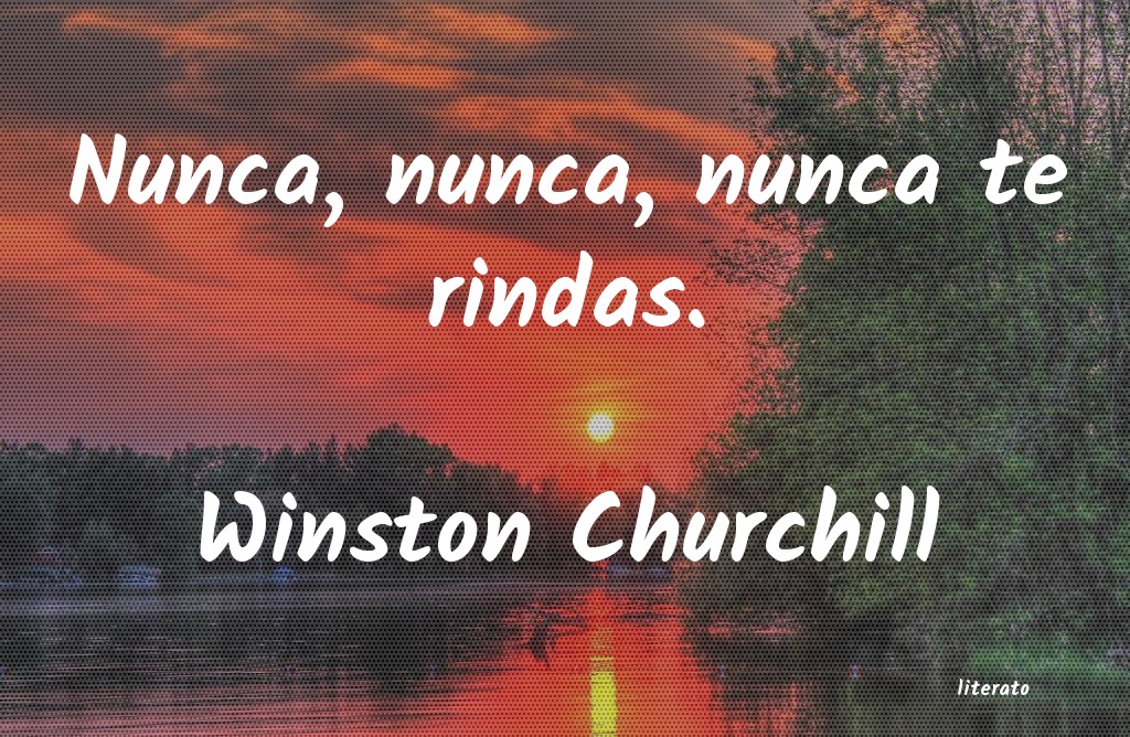 frases de Winston Churchill